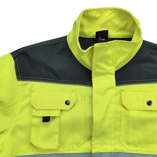 Reflective Work Uniforms | Engineering Uniforms Workwear Waterproof Reflective | Engineering Uniforms For Work Wholesale Manufacturer