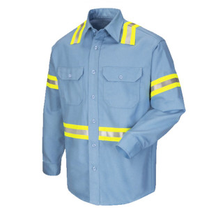 Uniforms Construction Workwear | Long Sleeve Construction Worker Shirts Reflective Tape | Wholesale Work Shirts Uniforms