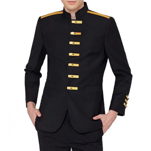 Hotel Bellman Uniforms | Long Sleeve Men's Hotel Staff Hotel Concierge Uniforms | Custom Hotel Uniforms Manufacturer
