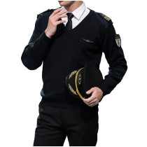 Flight Attendent Sweaters | Airport Flight Attendant Uniforms With Accessories Custom | Airline Uniforms Manufacturer