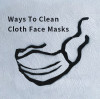 清洁布口罩的方法