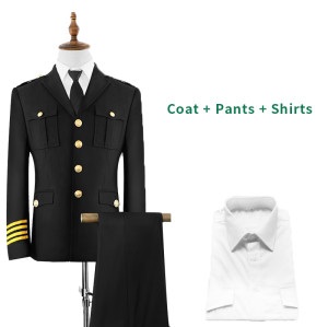 Airline Pilot Uniforms | Long Sleeve Pilot Flight Suits With Accessories | Wholesale Airline Uniforms Manufacturer