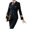 Flight Attendant Uniforms For Sale | Long Sleeve Airline Crew Uniforms With Accessories Custom | Pilot Flight Suits Manufacturer