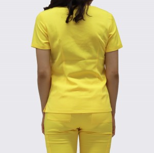 Stylish Scrub Uniforms For Women | Short Sleeve Lace-up V-neck Scrub Tops And Bottoms | Scrub Sets Wholesale Manufacturer