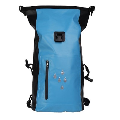 Large Capacity Welded Seamless Reflective Logo Waterproof Backpack For Sport Travel