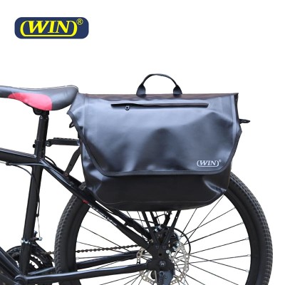 Outdoor PVC Free Large Capacity Reflective Logo Bicycle Bag Pannier For Bike