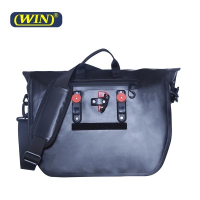 Outdoor PVC Free Large Capacity Reflective Logo Bicycle Bag Pannier For Bike