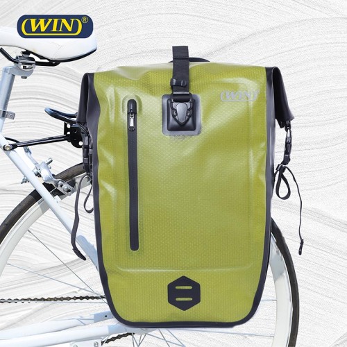 China Factory Good Quality Large Capacity Bicycle Waterproof Pannier Bag
