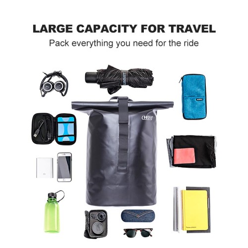 WIN IPX6 Bicycle Large Capacity Welded Waterproof Pannier Bag