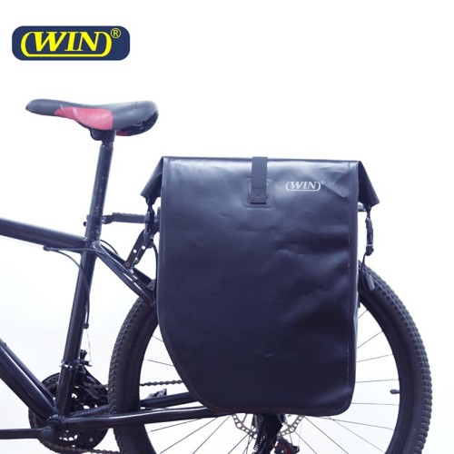 Reflective Logo Large Capacity Waterproof Bicycle Pannier Bag