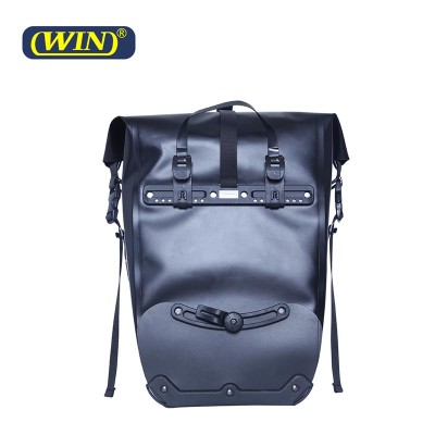 Factory Manufacturer Custom PVC Free Waterproof Bike Rear Travel Pannier Bags