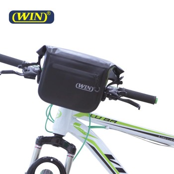 Hot Selling 600D PVC Free Bike Handlebar Bag Bicycle Bag