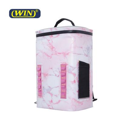 Custom Print Pattern RPET 900D TPU backing Waterproof Cooler Backpack