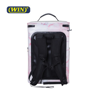 Custom Print Pattern RPET 900D TPU backing Waterproof Cooler Backpack