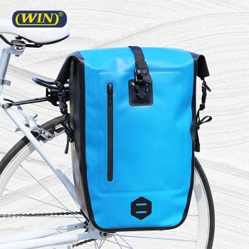 Multi-color Option Waterproof Zipper reflective Pannier Bag For Bike