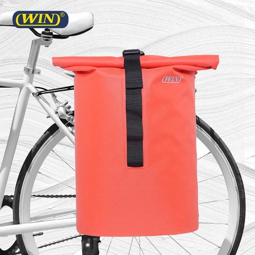Top Selling RPET 600D PVC Free Bicycle Pannier Bag For Bike