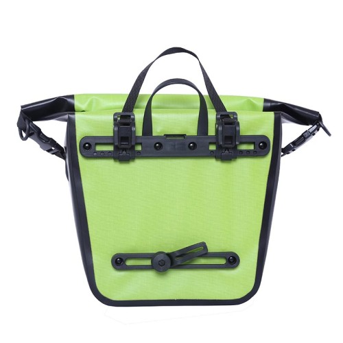 Eco-friendly Fabric 600D Reflective Logo Waterproof Bicycle Panniers Bag