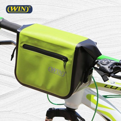 Premium quality waterproof PVC free Handlebar Bag For Bike