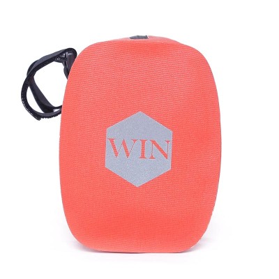 Custom Logo Welded 600D PVC Free Bike Handlebar Bag For Riding