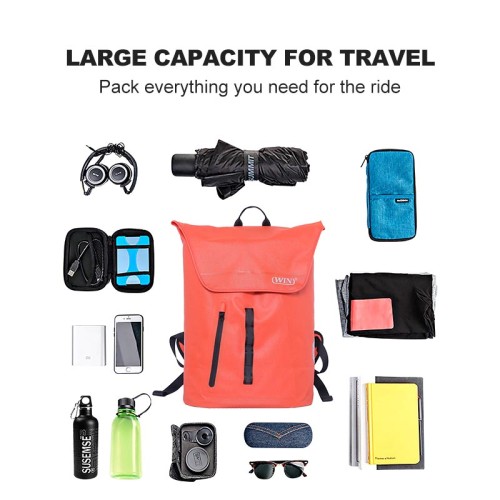 Large Capacity Reflective Logo Travel Bag Backpack Bag