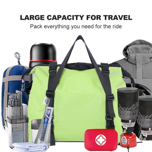 Large Capacity Reflective Logo Waterproof Bike Trunk Bag