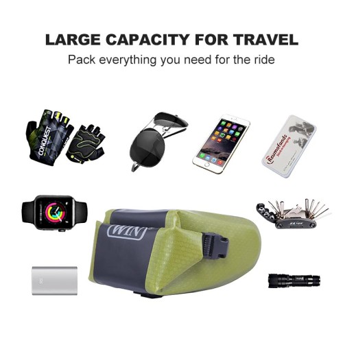 Light Weight Customized Bicycle Under Seat Pouch Waterproof Bike Saddle Bag