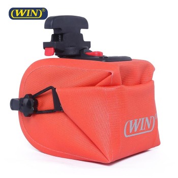 Custom Outdoor Reflective Logo Waterproof Bike Saddle Bag