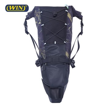Large Capacity Reflective Logo Waterproof Bike Saddle Bag
