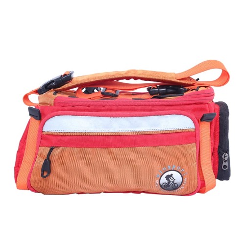 Multi-function Large Capacity Bicycle Double Pannier Bag With Shoulder Strap