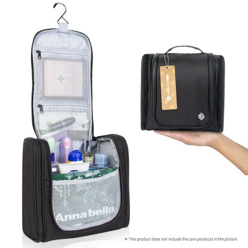 Top Selling Black Cosmetic Bag Travel Waterproof Toiletry Bags For Women