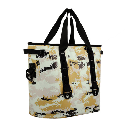Custom camouflage printing Insulated Waterproof Soft Cooler Tote Bag Wholesale