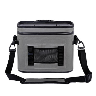 Portable Camping Travel Airtight Zipper TPU Insulated Waterproof Soft Cooler Bag