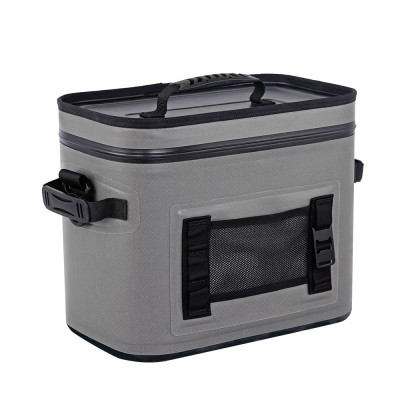 Portable Camping Travel Airtight Zipper TPU Insulated Waterproof Soft Cooler Bag