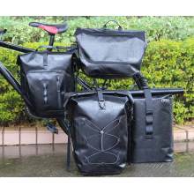 Bicycle panniers and backpacks with large capacity and waterproof