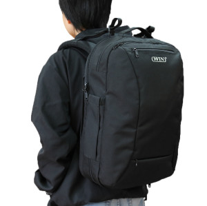 Multi-function RPET 900D PU Coating Travel Laptop Backpack For Men