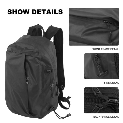 Large Capacity Light Weight Seamless Waterproof Backpack for Outdoor