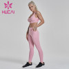 fitness clothing wholesalers shockproof high strength running vest set fitness yoga pants for sports