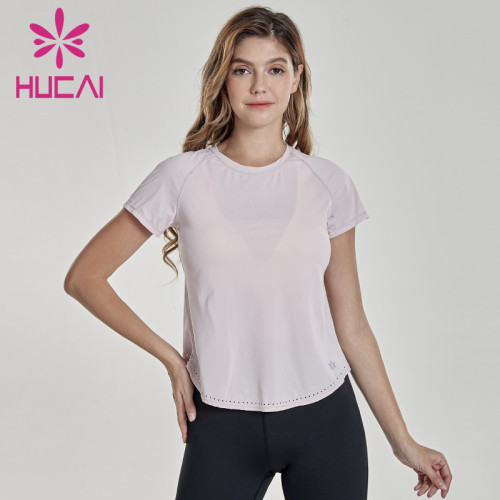 Sportswear wholesale professional yoga clothes women's slim fitness top plain tracksuit wholesale
