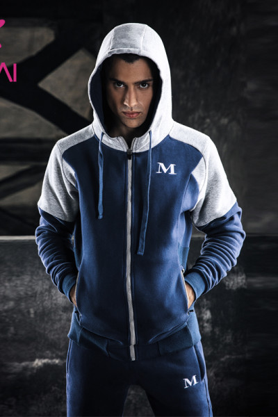 oem mens athletic wear custom manufacture hoodied style sports coat long sleeve