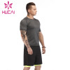 mens jogging suits wholesale fitness training T-shirt sports two-piece set