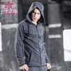 OEM mens athletic wear long sleeve sweater hooded sports fitness clothes