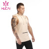 Mens Athletic Wear Custom Tank Tops Fashion Summer Hoodies Sleeveless