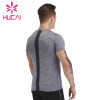 ODM Custom Private Label Gym Fashion Fit T Shirts Mens Short Sleeve Gym Wear Suppliers