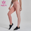 wholesale activewear leggings splicing design Yoga Pants women wear high waist hip fitness pants