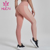 wholesale activewear leggings splicing design Yoga Pants women wear high waist hip fitness pants