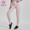 blank workout pants wholesale high waist flat abdomen small thin leg Fitness Yoga Pants pit strip tights