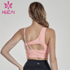 Asymmetrical fold underwear sports shockproof fitness vest unbranded gym clothing wholesale australia