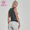 Yoga tank tops women's tight fast dry running gym top breathable mesh sleeveless sports blouse