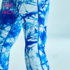 Customize Yoga Pants Tie Dye Printed Fitness Leggings Private Label Services
