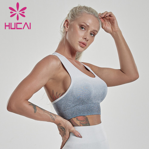 Seamless sports bra medium binding adjustable tank tops underwear for women gym wear manufacturer